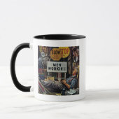 Mug Travailler d'hommes (Gauche)