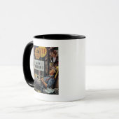 Mug Travailler d'hommes (Devant gauche)