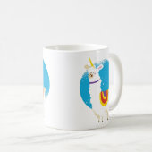 Mug Travailler Drôle À La Maison Llamaza Drama (Devant droit)