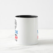 MUG TRAVAILLER DUR JOUER DUR, LION (Centre)