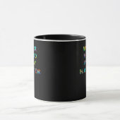 Mug Travailler dur Jouer si dur classique (Centre)