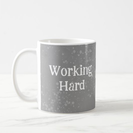 Mug Travailler dur ou difficilement (Gauche)