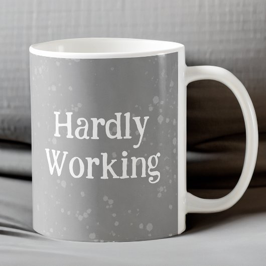 Mug Travailler dur ou difficilement