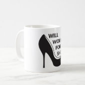 Mug Travaillera pour des chaussures (Devant gauche)