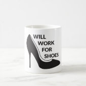 Mug Travaillera pour des chaussures (Centre)