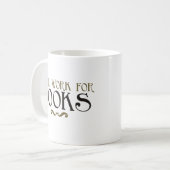 Mug Travaillera pour des livres (Devant gauche)