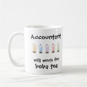 Mug Travaillera pour le thé de Boba (Gauche)