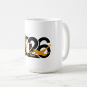 Mug Travailleur acharné ou regardeur de highlights Foo (Devant droit)