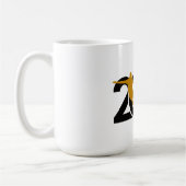 Mug Travailleur acharné ou regardeur de highlights Foo (Gauche)