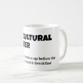 Mug Travailleur agricole Définition amusante - Cadeau (Devant droit)