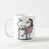 Mug Travailleur de bureau (Gauche)