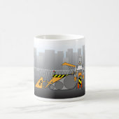 Mug Travailleur de construction robotique (Centre)