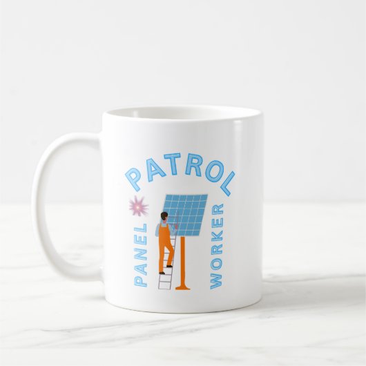 Mug Travailleur de la patrouille de panneau (Gauche)