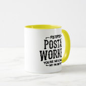 Mug Travailleur de la poste retraité Mailman Funny (Devant droit)
