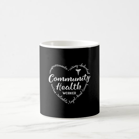 Mug Travailleur de la santé communautaire, don de TCS (Centre)