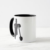 Mug Travailleur de Pelle  (Devant gauche)