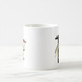 Mug Travailleur d'électricien de monteur de lignes de (Centre)