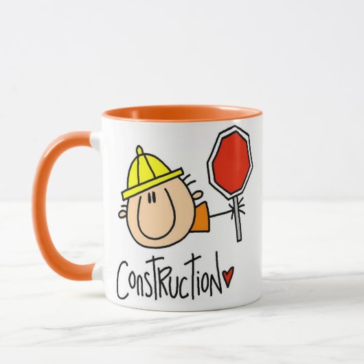 Mug Travailleur du bâtiment (Gauche)