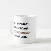 Mug travailleur du bois, génial (Devant gauche)