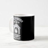 Mug Travailleur du logement Je fais ça Droits des anim (Devant gauche)