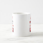 Mug Travailleur postal à la retraite Cadeau de retrait (Centre)