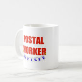 MUG TRAVAILLEUR POSTAL RETRAITÉ (Devant gauche)