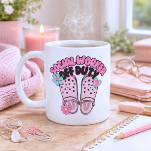 Mug Travailleur Social Boho Hors Service
