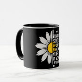 Mug Travailleur social/tournesol (Devant gauche)