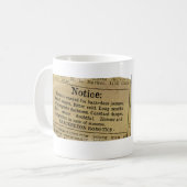 Mug Travailleurs de robotique Recherchés ! (Devant gauche)