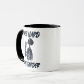 Mug Travaillez dur Priez encore plus fort (Devant gauche)