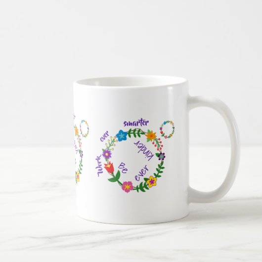 Mug Travaillez toujours plus intelligemment, soyez tou (Droite)
