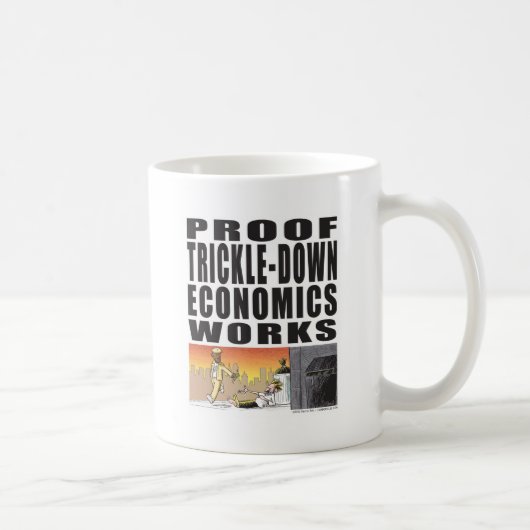 Mug Travaux de diffusion d'économie de preuve (Droite)