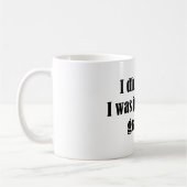 Mug Travaux de gravité (Gauche)