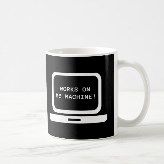 Mug Travaux sur ma machine (Droite)