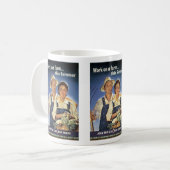 Mug Travaux sur une ferme cet été (Devant gauche)