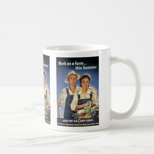 Mug Travaux sur une ferme cet été (Droite)