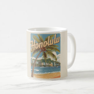 Mug Travel Honulu, Hawaii cadeaux de plage tropicale