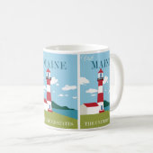 Mug Travel Maine, USA : Destination vacances (Devant droit)
