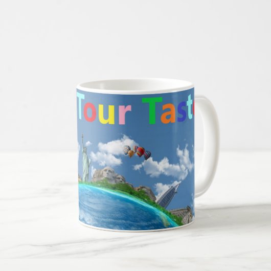 Mug TravelTourTaste (Devant droit)