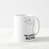 Mug Traverse City Michigan (Devant droit)