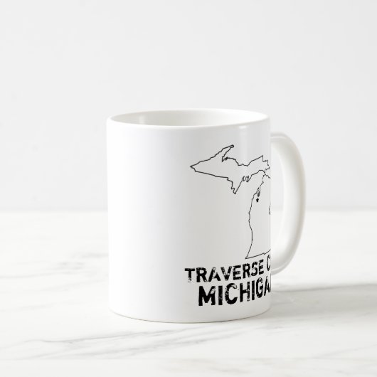Mug Traverse City Michigan (Devant droit)