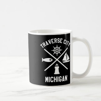 Mug Traverse City Nord du Michigan La voilière à voile