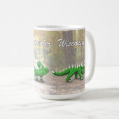 Mug Traversée de Hodag Rhénanie, Wisconsin (Devant droit)