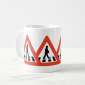 Mug Traversée de la route des abeilles (Devant gauche)