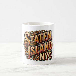 Mug Traversée du ferry de Staten Island, illustration 