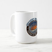 Mug Traversée du Staten Island Ferry - Aube (Devant gauche)