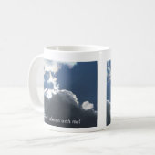 Mug Traverser dans la boue Nuages (Devant gauche)