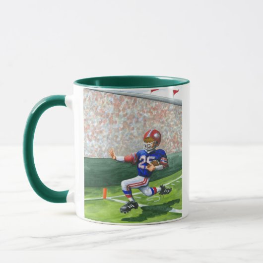 Mug Traverser la ligne d'objectif pour une touche (Gauche)