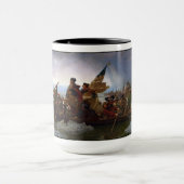 Mug Traverser le Delaware 1776 : général George Washin (Centre)