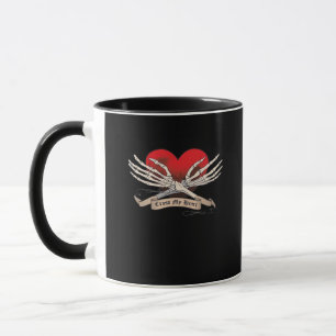 Mug Traverser Mon Coeur (Espoir De Mourir) - Squelette
